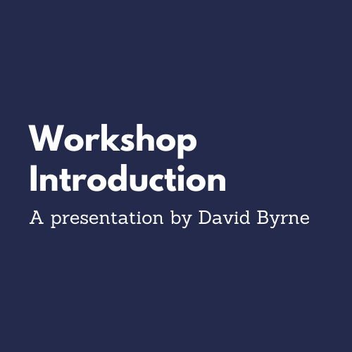 Workshop Introduction